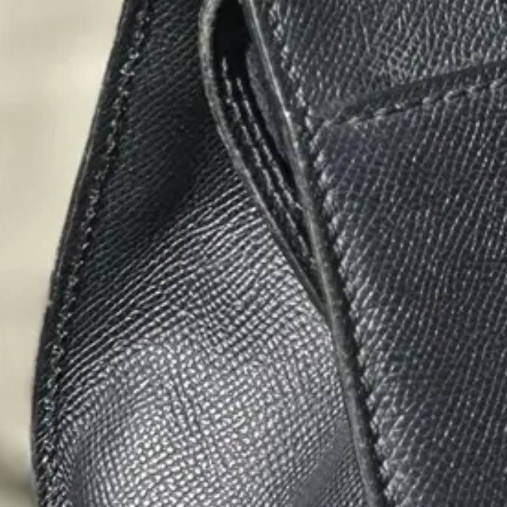 Authentic Chanel Black Leather Tote Bag - Picture 12 of 16